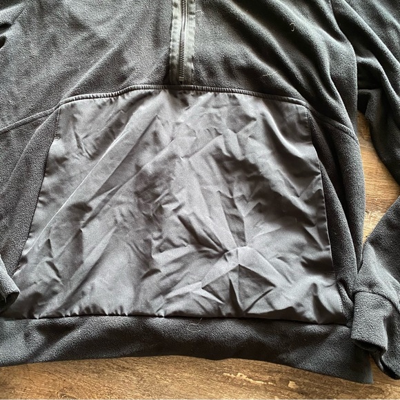 NWOT Layer 8 Fleece Quarter Zip Sweatshirt - Picture 10 of 10